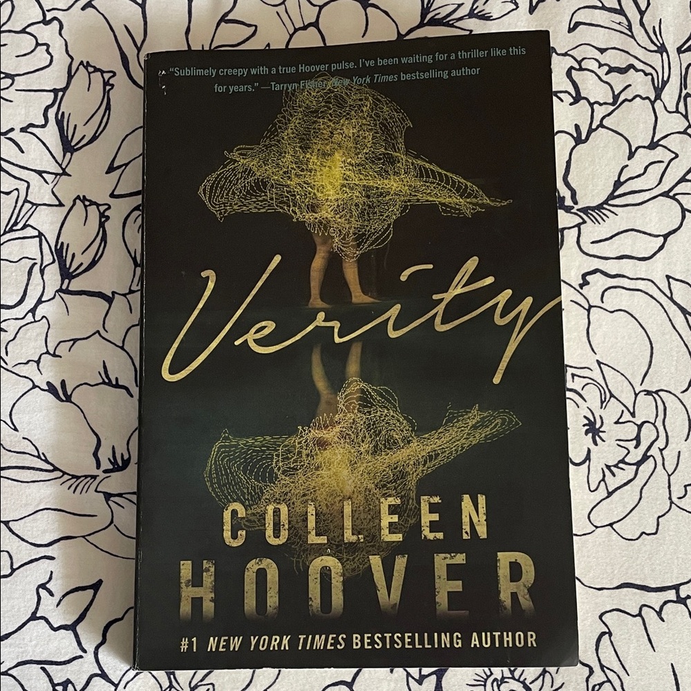 'Verity' soft cover book by, Colleen Hoover